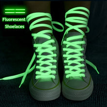 Load image into Gallery viewer, 3 Pairs pack of white fluorescent shoelaces
