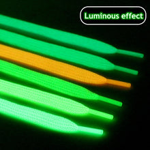 Load image into Gallery viewer, 3 Pairs pack of white fluorescent shoelaces
